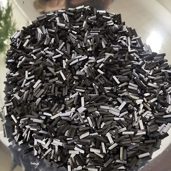 柱状短碳纤材料